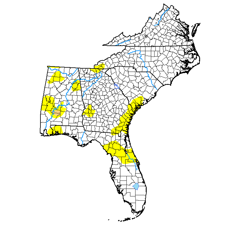 Drought Conditions from the ACF River Basin Drought and Water Webinar ...