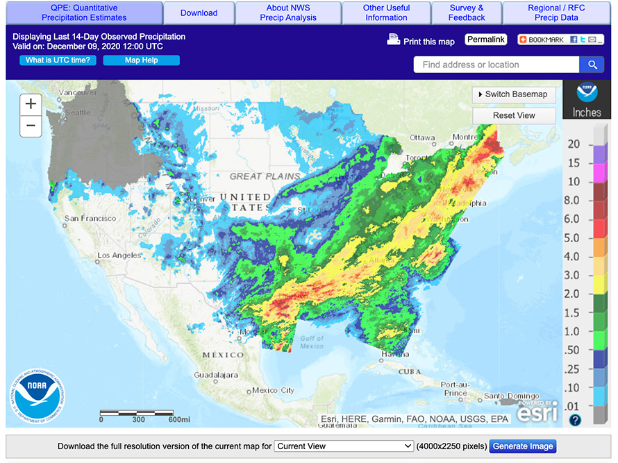 Advanced Hydrologic Prediction Service (AHPS) Precipitation Analysis ...