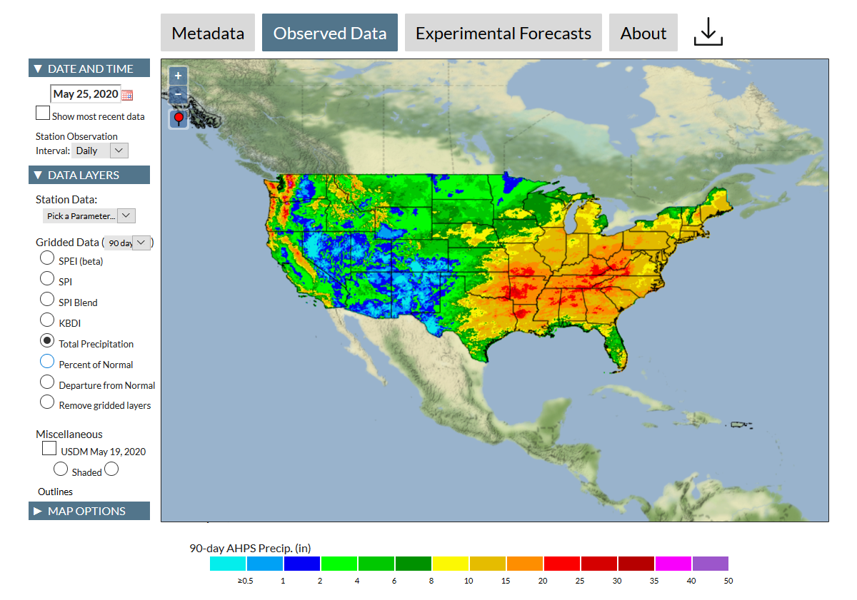 Integrated Water Portal | Drought.gov