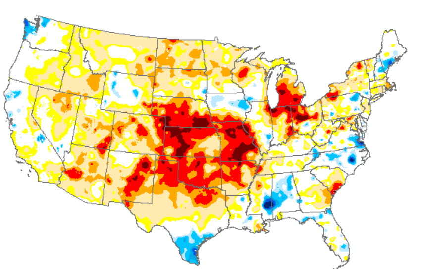 U.S. Gridded Standardized Precipitation Evapotranspiration Index (SPEI ...