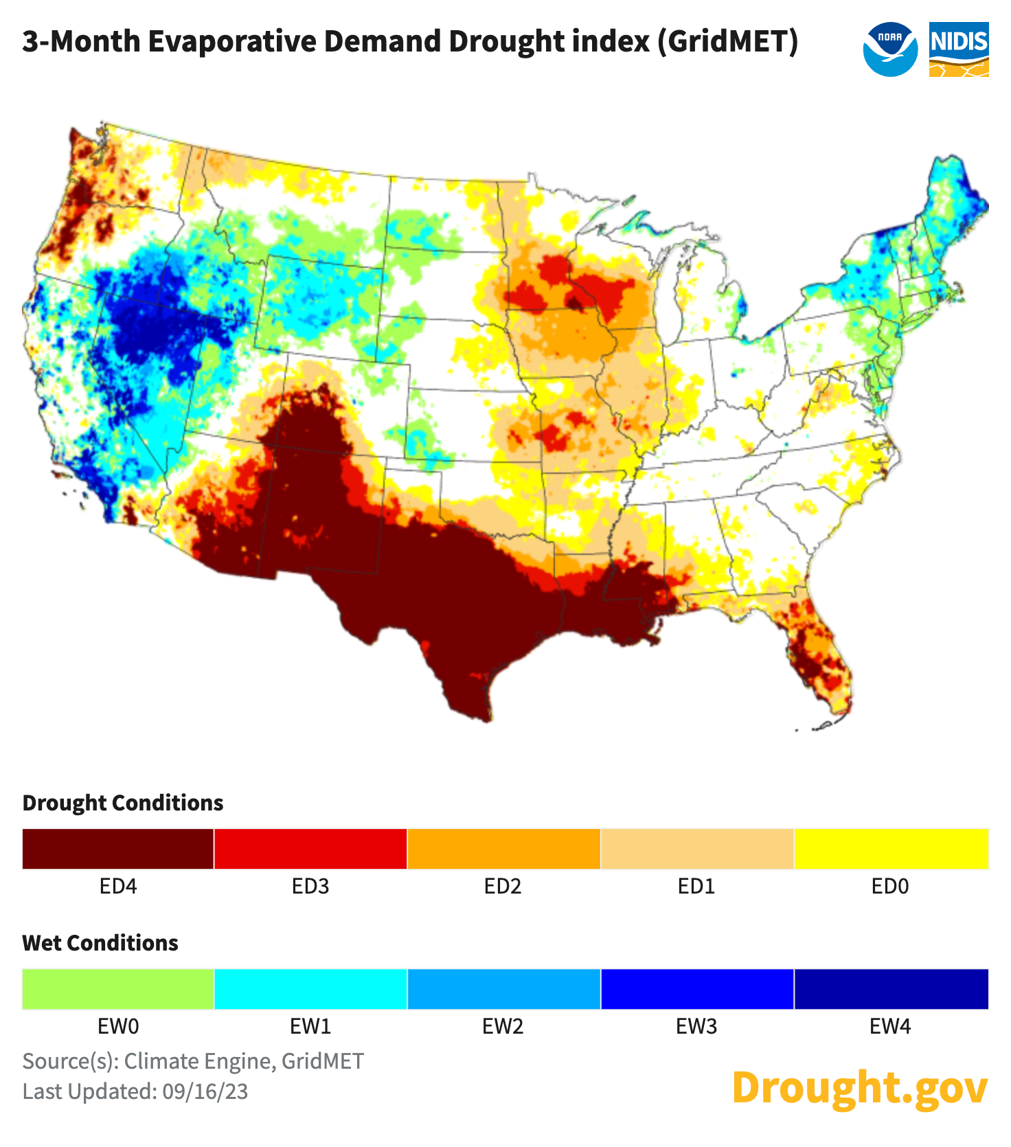 Summer 2023 in Review: A Look Back at Drought Across the U.S. in 10 ...