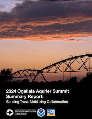 Cover of the 2024 Ogallala Aquifer Summit Summary Report.