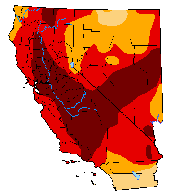 California-nevada And Pacific Northwest Special Edition Drought Status 