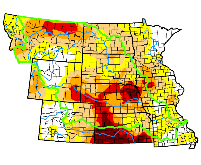 Drought Status Update For The Missouri River Basin January 20 2023   Usdm Mrb 1 17 23 