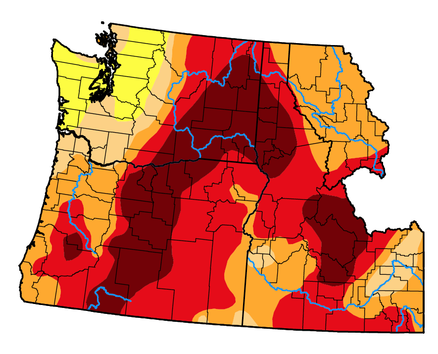 Drought Status Update for the Pacific Northwest | September 24, 2021 ...