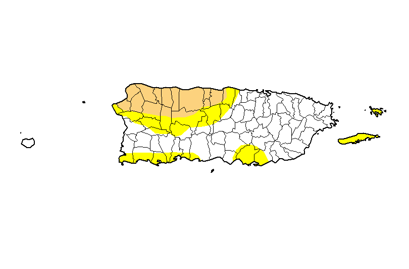 Drought Update for Puerto Rico and the U.S. Virgin Islands | March 5 ...