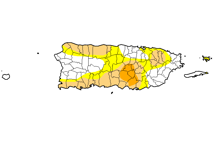 Drought Update for Puerto Rico and the U.S. Virgin Islands | August 18 ...