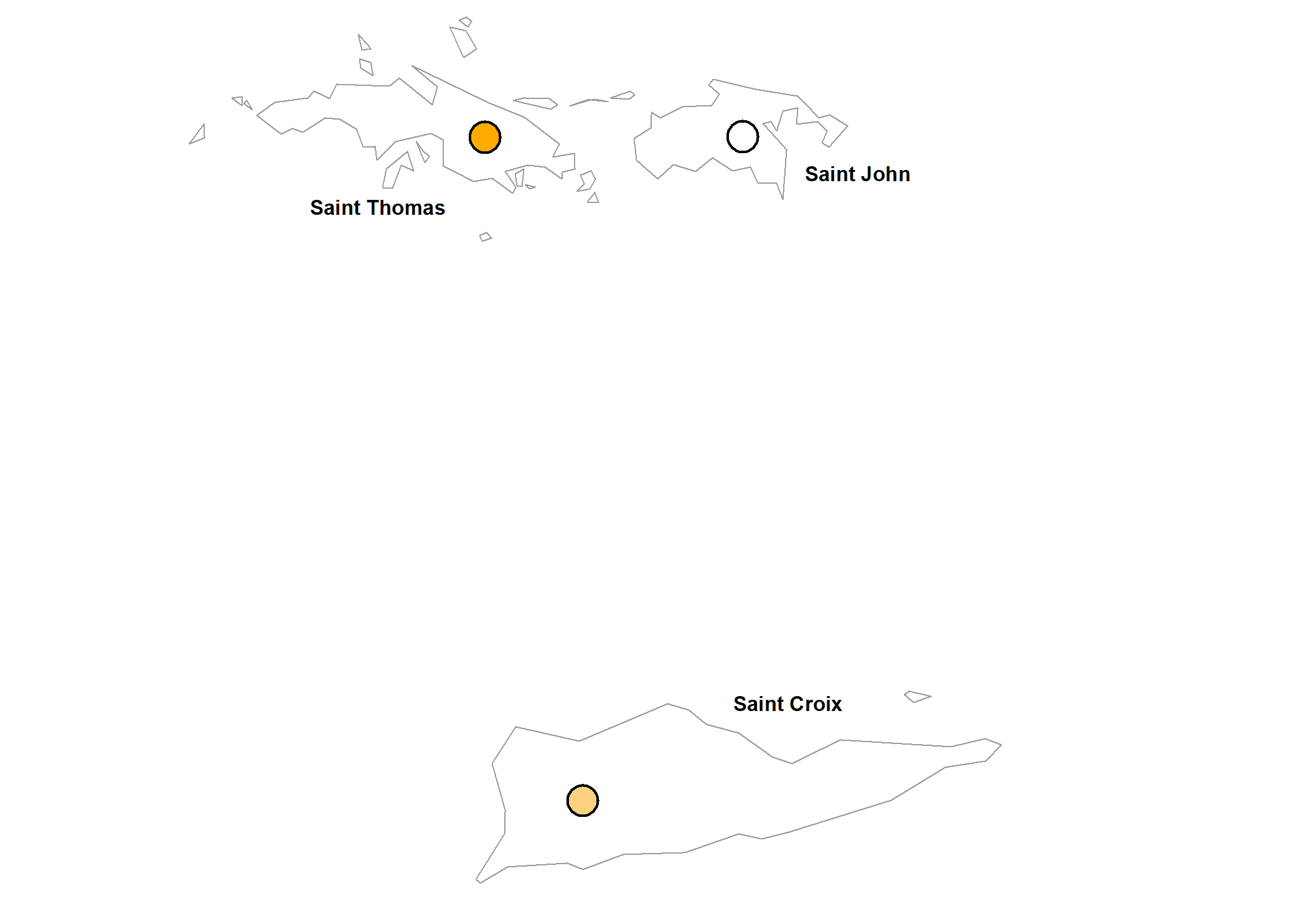 Drought Update For Puerto Rico And The U S Virgin Islands January 18   Usdm Usvi 1 16 24 