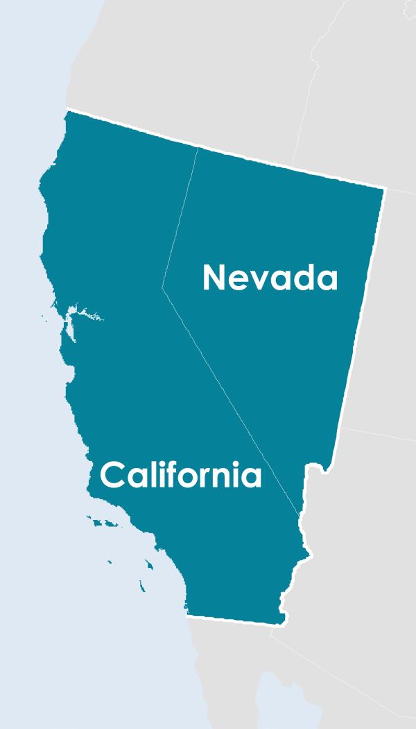 The California-Nevada Drought Early Warning System Region.