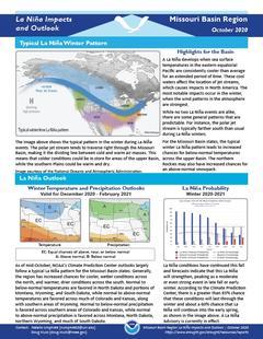 Preview of La Niña Impacts and Outlook for the Missouri River Basin
