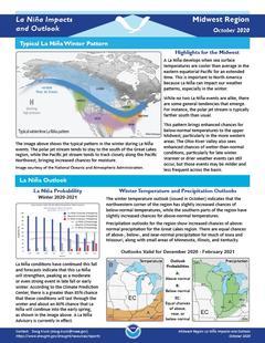 La Niña Impacts and Outlook for the Midwest Region - November 2020