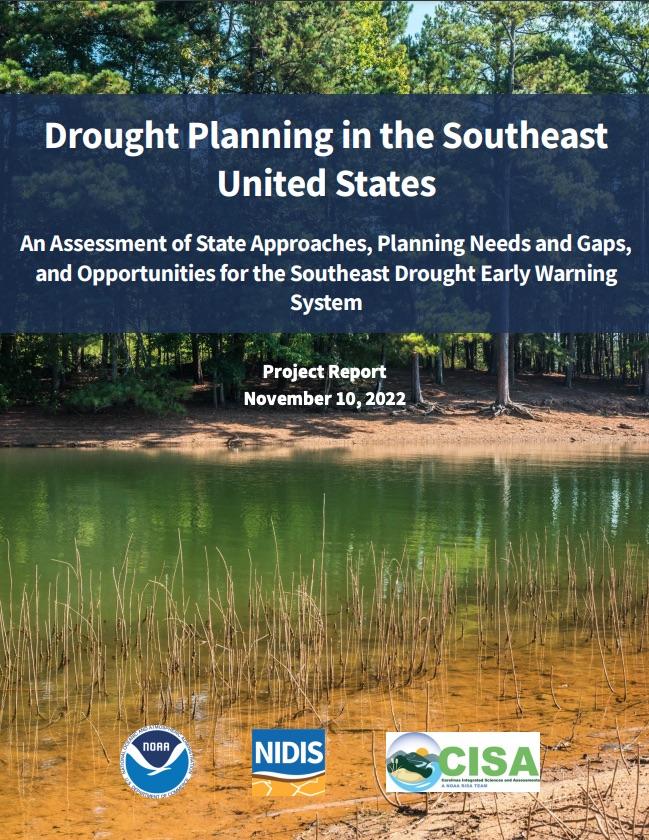The report, Drought Planning in the Southeast United States, was published on November 10, 2022.