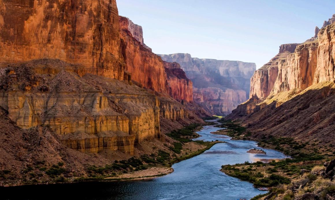 Colorado River running through the Grand Canyon, representing the Southwest.