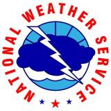 National Weather Service logo.