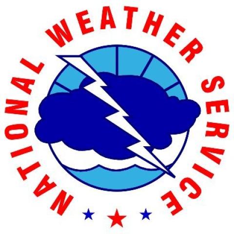 National Weather Service logo.